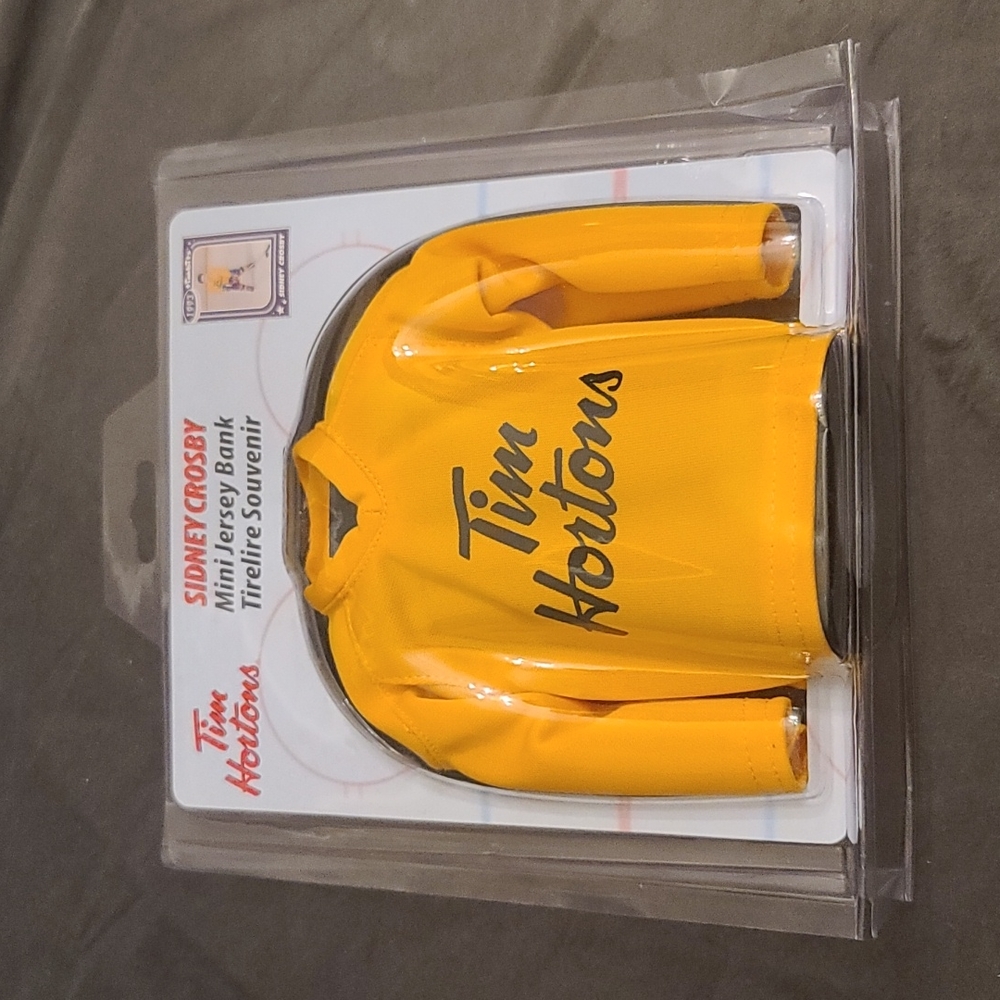 TIM HORTONS - Sidney Crosbody Mini Jersey Bank #8